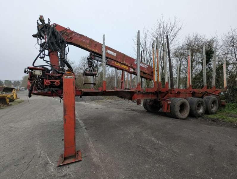 Billaud Semi GRUMIERE 3 ESSIEUX - Logging truck: picture 1 Billaud Semi GRUMIERE 3 ESSIEUX - Logging truck: picture 1