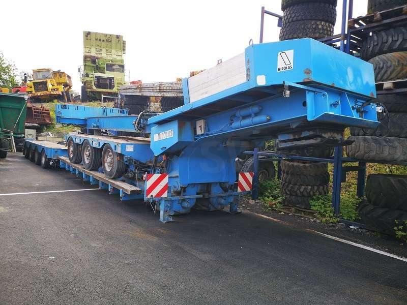 Nicolas Porte Engins 4+3 ESSIEUX - Low loader semi-trailer: picture 5 Nicolas Porte Engins 4+3 ESSIEUX - Low loader semi-trailer: picture 5