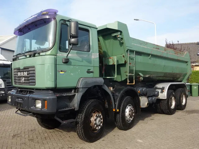 MAN 35.414 MEILLER 20cub steel kipper - Tipper: picture 3 MAN 35.414 MEILLER 20cub steel kipper - Tipper: picture 3
