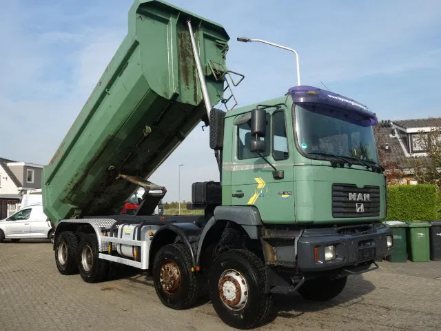 MAN 35.414 MEILLER 20cub steel kipper - Tipper: picture 1 MAN 35.414 MEILLER 20cub steel kipper - Tipper: picture 1