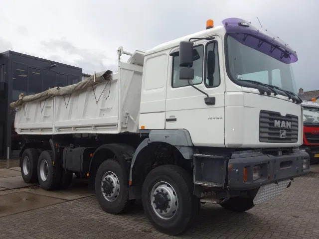 MAN FE410 PK 8X8 MEILLER KIPPER,MANUALFEULPUMP - Tipper: picture 4 MAN FE410 PK 8X8 MEILLER KIPPER,MANUALFEULPUMP - Tipper: picture 4