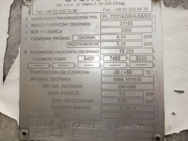 Scania R380 6X2 19205 LITER TANK,MANUAL GEARBOX - Tank truck: picture 3 Scania R380 6X2 19205 LITER TANK,MANUAL GEARBOX - Tank truck: picture 3