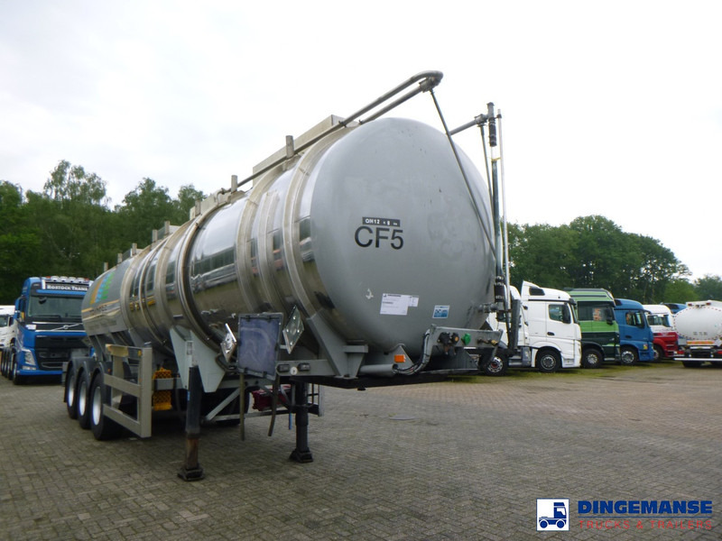 Clayton Chemical tank inox 30 m3 / 1 comp - Tank semi-trailer: picture 2 Clayton Chemical tank inox 30 m3 / 1 comp - Tank semi-trailer: picture 2