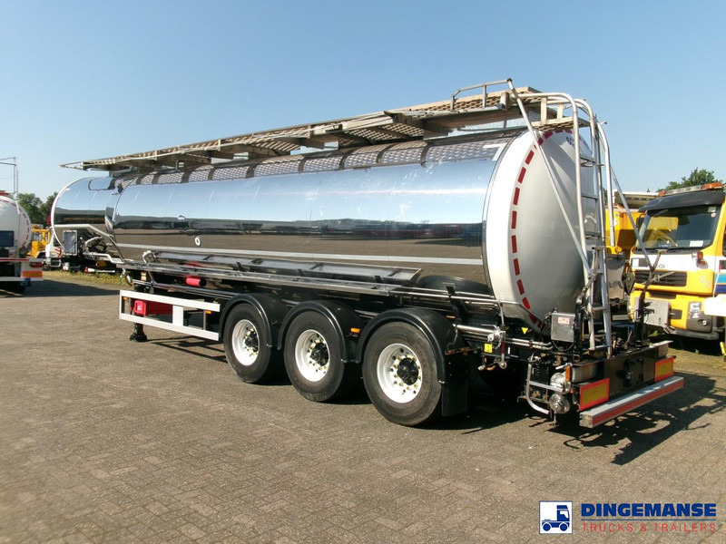Clayton Chemical tank inox 33 m3 / 1 comp + pump - Tank semi-trailer: picture 3 Clayton Chemical tank inox 33 m3 / 1 comp + pump - Tank semi-trailer: picture 3