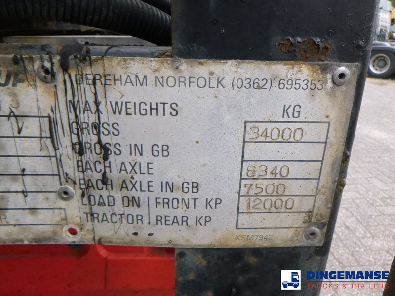 Leasing of Crane Fruehauf Bitumen tank inox 28 m3 / 1 comp Crane Fruehauf Bitumen tank inox 28 m3 / 1 comp: picture 17