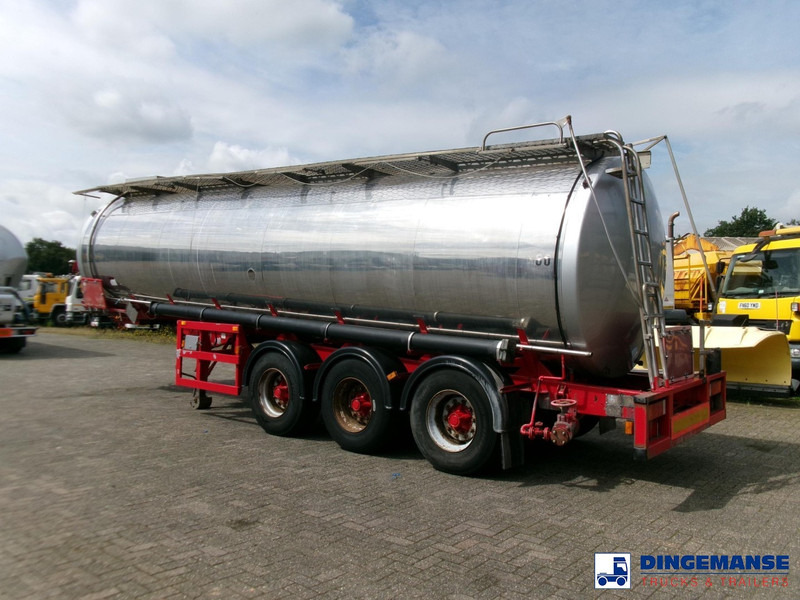 Crane Fruehauf Chemical ACID Rubber tank inox 30 m3 / 1 comp - Tank semi-trailer: picture 4 Crane Fruehauf Chemical ACID Rubber tank inox 30 m3 / 1 comp - Tank semi-trailer: picture 4