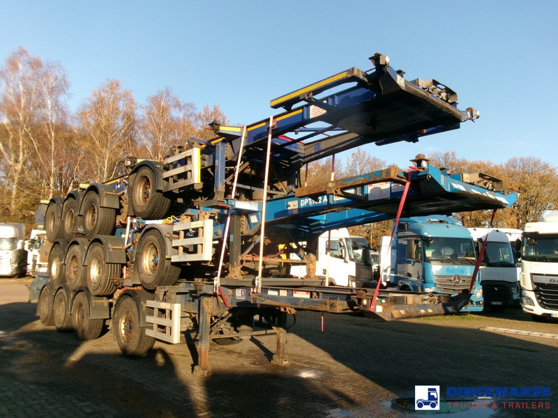 Dennison Stack - 3 x splitter container chassis 20-30-40-45 ft - Container transporter/ Swap body truck: picture 2 Dennison Stack - 3 x splitter container chassis 20-30-40-45 ft - Container transporter/ Swap body truck: picture 2