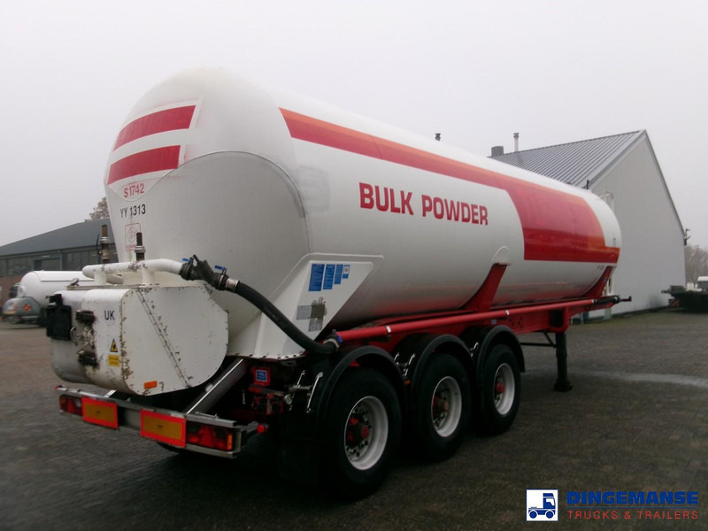 Feldbinder Powder tank alu 41 m3 (tipping) - Tank semi-trailer: picture 4 Feldbinder Powder tank alu 41 m3 (tipping) - Tank semi-trailer: picture 4