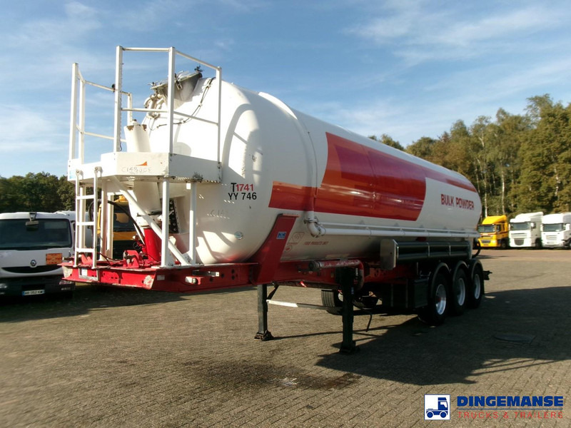 Feldbinder Powder tank alu 41 m3 (tipping) - Tank semi-trailer: picture 1 Feldbinder Powder tank alu 41 m3 (tipping) - Tank semi-trailer: picture 1