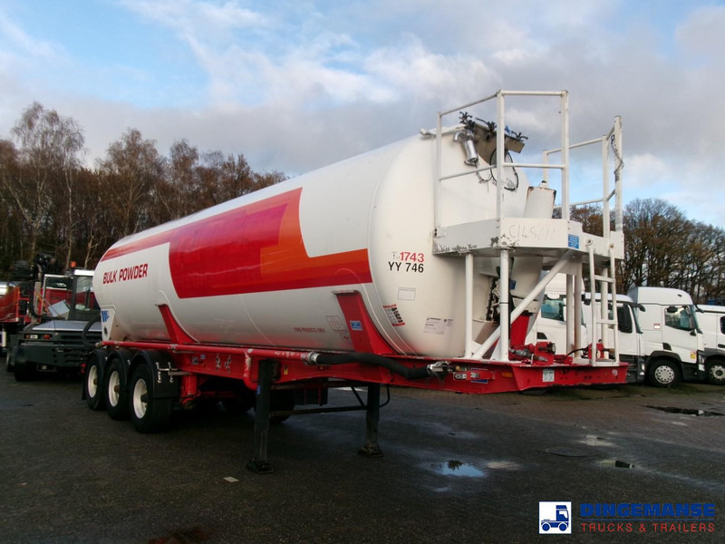 Feldbinder Powder tank alu 41 m3 (tipping) - Tank semi-trailer: picture 2 Feldbinder Powder tank alu 41 m3 (tipping) - Tank semi-trailer: picture 2
