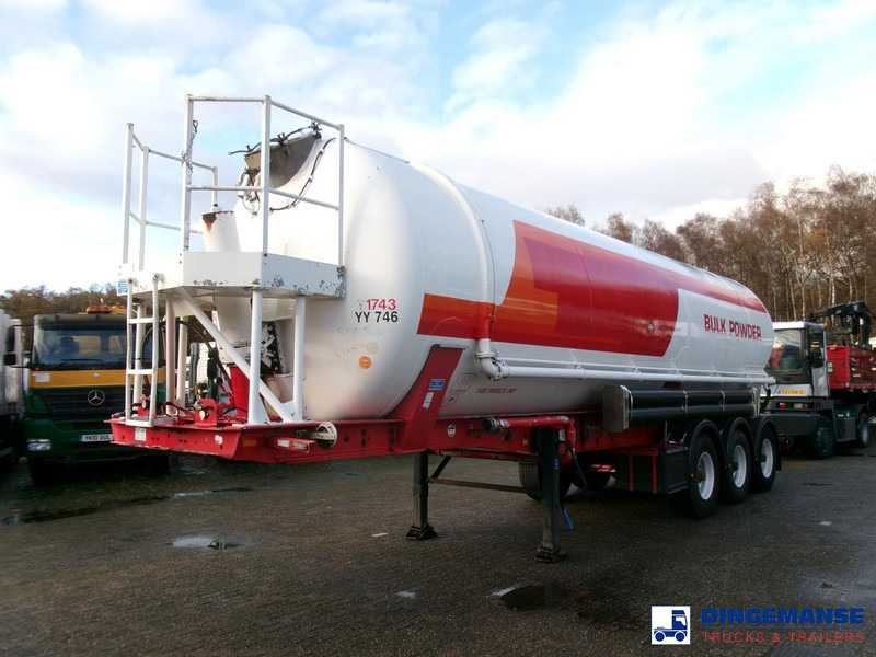 Feldbinder Powder tank alu 41 m3 (tipping) - Tank semi-trailer: picture 1 Feldbinder Powder tank alu 41 m3 (tipping) - Tank semi-trailer: picture 1