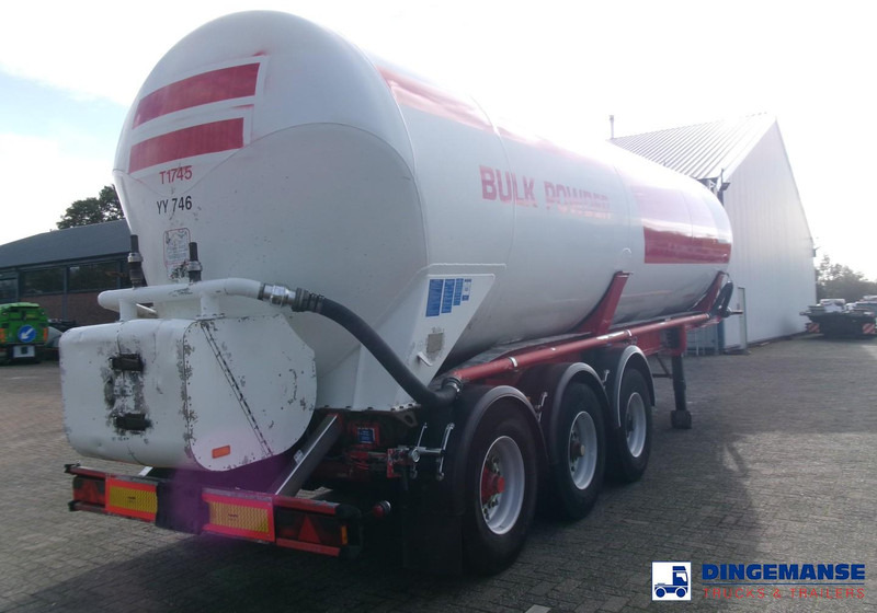 Feldbinder Powder tank alu 41 m3 (tipping) - Tank semi-trailer: picture 4 Feldbinder Powder tank alu 41 m3 (tipping) - Tank semi-trailer: picture 4
