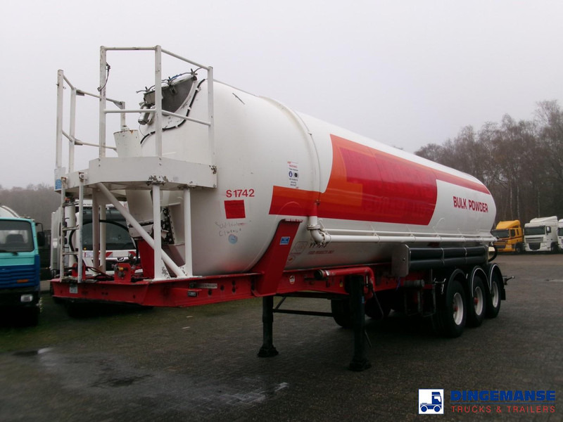 Feldbinder Powder tank alu 41 m3 (tipping) - Tank semi-trailer: picture 1 Feldbinder Powder tank alu 41 m3 (tipping) - Tank semi-trailer: picture 1
