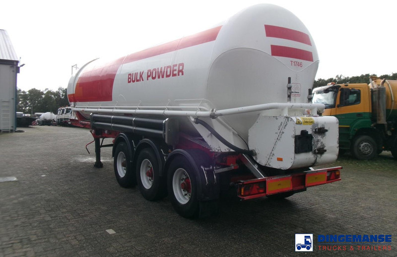 Feldbinder Powder tank alu 41 m3 (tipping) - Tank semi-trailer: picture 3 Feldbinder Powder tank alu 41 m3 (tipping) - Tank semi-trailer: picture 3