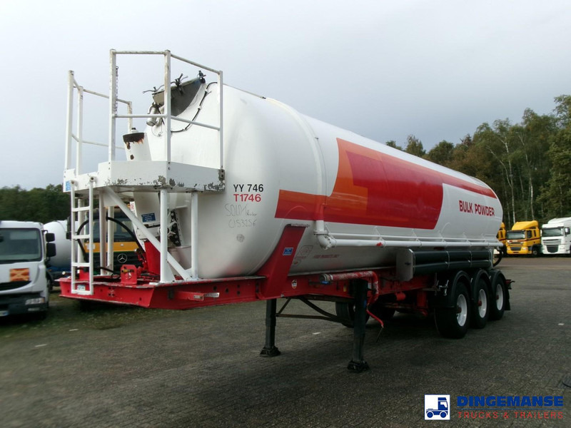 Feldbinder Powder tank alu 41 m3 (tipping) - Tank semi-trailer: picture 1 Feldbinder Powder tank alu 41 m3 (tipping) - Tank semi-trailer: picture 1