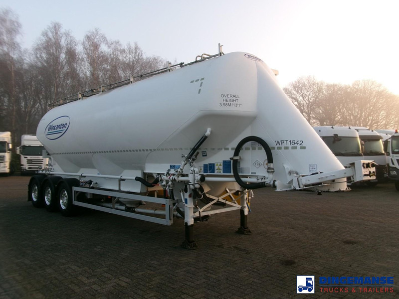 Feldbinder Powder tank alu alu 49 m3 / 1 comp - Tank semi-trailer: picture 2 Feldbinder Powder tank alu alu 49 m3 / 1 comp - Tank semi-trailer: picture 2