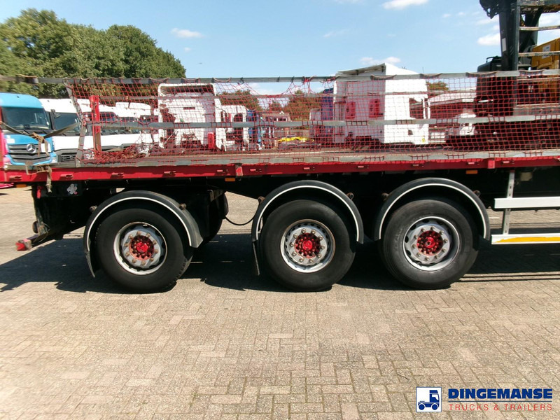 Fruehauf 3-axle platform trailer + Atlas 3008 crane - Dropside/ Flatbed semi-trailer: picture 4 Fruehauf 3-axle platform trailer + Atlas 3008 crane - Dropside/ Flatbed semi-trailer: picture 4