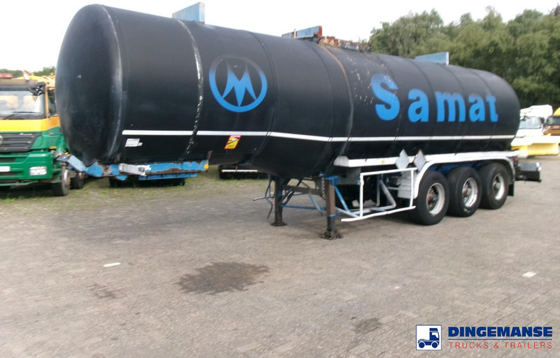 Fruehauf Bitumen tank inox 31 m3 / 1 comp + mixer & engine - Tank semi-trailer: picture 1 Fruehauf Bitumen tank inox 31 m3 / 1 comp + mixer & engine - Tank semi-trailer: picture 1