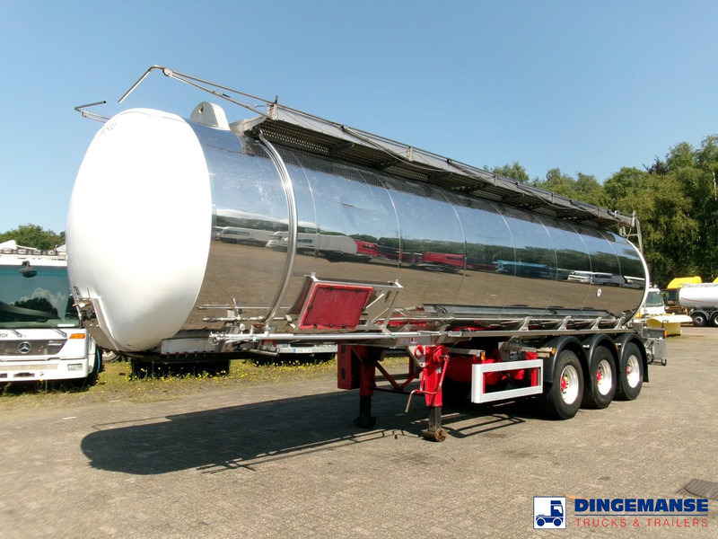 Indox Chemical tank inox 35.2 m3 / 1 comp + pump - Tank semi-trailer: picture 1 Indox Chemical tank inox 35.2 m3 / 1 comp + pump - Tank semi-trailer: picture 1