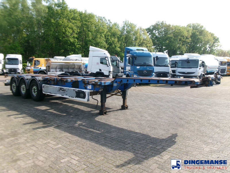 Krone 3-axle container trailer 20-30-40-45 ft SDC27 - Container transporter/ Swap body semi-trailer: picture 2 Krone 3-axle container trailer 20-30-40-45 ft SDC27 - Container transporter/ Swap body semi-trailer: picture 2