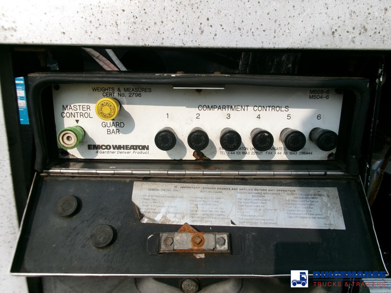 Tank semi-trailer Lakeland Fuel tank alu 43 m3 / 6 comp: picture 13