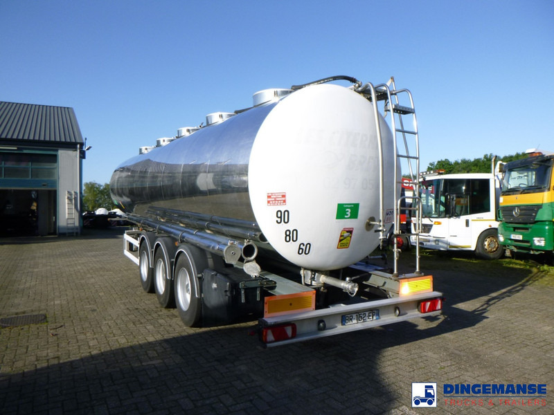 MAISONNEUVE Food tank inox 33 m3 / 5 comp - Tank semi-trailer: picture 3 MAISONNEUVE Food tank inox 33 m3 / 5 comp - Tank semi-trailer: picture 3
