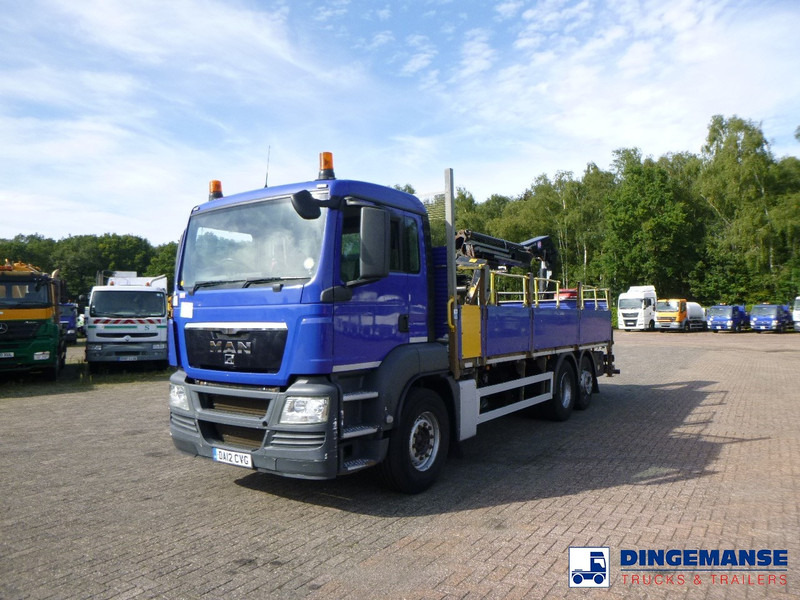 MAN TGS 26.360 6X2 RHD + HMF 1420-K2 + grapple - Crane truck: picture 3 MAN TGS 26.360 6X2 RHD + HMF 1420-K2 + grapple - Crane truck: picture 3