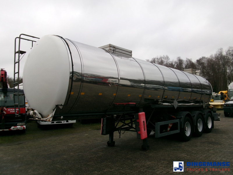 METALOVOUGA Bitumen / heavy oil tank inox 26.9 m3 / 1 comp - Tank semi-trailer: picture 1 METALOVOUGA Bitumen / heavy oil tank inox 26.9 m3 / 1 comp - Tank semi-trailer: picture 1