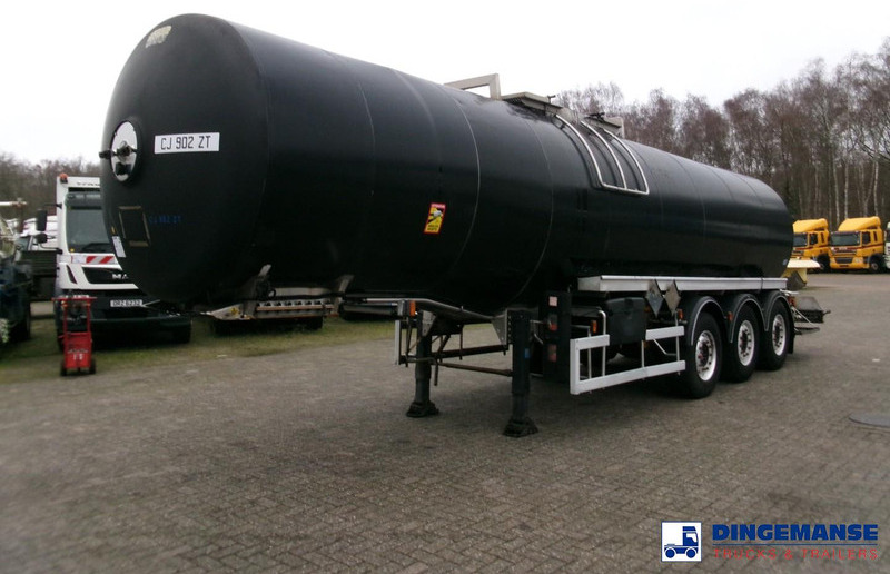 Magyar Bitumen / heavy oil tank inox 30.5 m3 / 1 comp + pump / ADR 03-01-2024 - Tank semi-trailer: picture 1 Magyar Bitumen / heavy oil tank inox 30.5 m3 / 1 comp + pump / ADR 03-01-2024 - Tank semi-trailer: picture 1