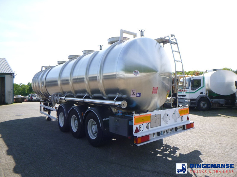 Magyar Chemical tank inox 40.5 m3 / 3 comp - Tank semi-trailer: picture 3 Magyar Chemical tank inox 40.5 m3 / 3 comp - Tank semi-trailer: picture 3