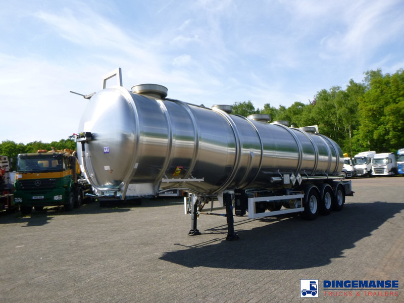 Magyar Chemical tank inox 40.5 m3 / 3 comp - Tank semi-trailer: picture 1 Magyar Chemical tank inox 40.5 m3 / 3 comp - Tank semi-trailer: picture 1
