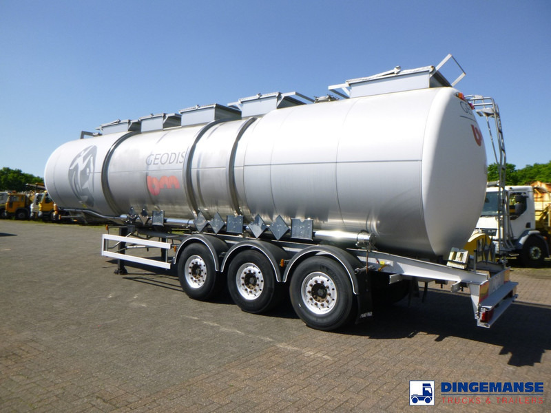 Magyar Chemical tank inox L4BH 44.5 m3 / 3 comp - Tank trailer: picture 3 Magyar Chemical tank inox L4BH 44.5 m3 / 3 comp - Tank trailer: picture 3