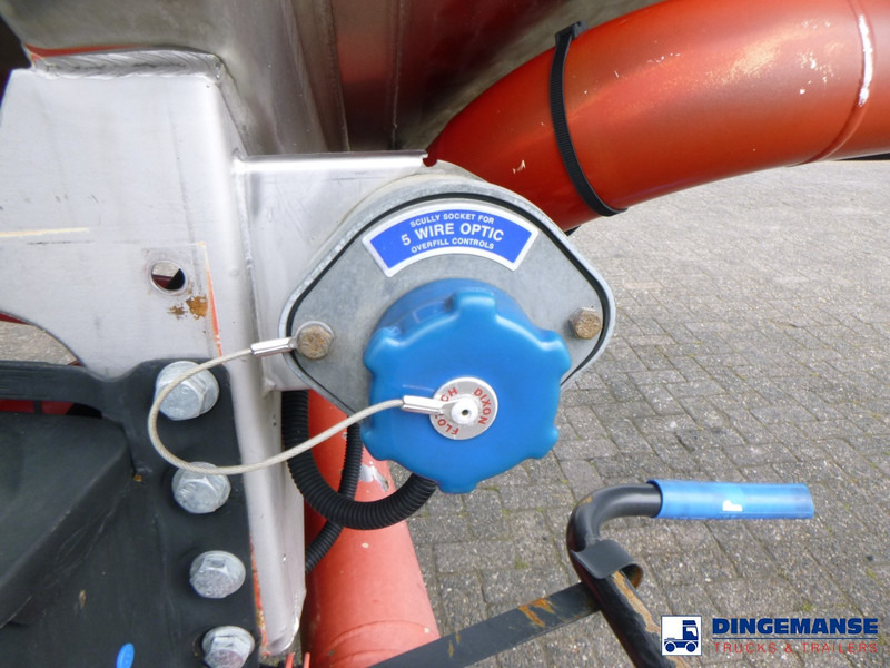 Tank semi-trailer Magyar S34SD1A // Fuel tank inox 38.4 m 3 / 8comp: picture 12