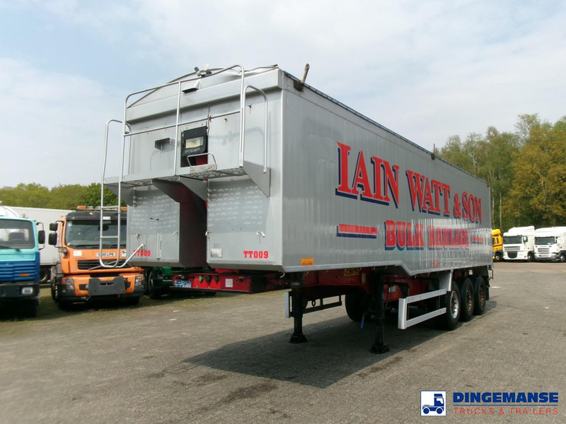 Montracon Tipper trailer alu 55 m3 + tarpaulin - Tipper semi-trailer: picture 1 Montracon Tipper trailer alu 55 m3 + tarpaulin - Tipper semi-trailer: picture 1
