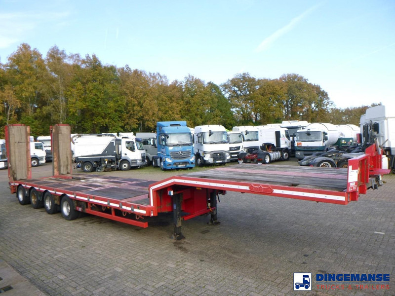 Nooteboom 4-axle semi-lowbed trailer ext. 73 t + ramps - Low loader semi-trailer: picture 2 Nooteboom 4-axle semi-lowbed trailer ext. 73 t + ramps - Low loader semi-trailer: picture 2