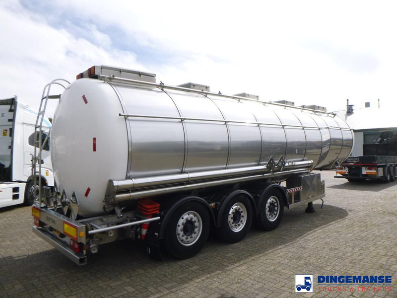 Parcisa Chemical tank inox L4BH 37.5 / 1 comp - Tank semi-trailer: picture 4 Parcisa Chemical tank inox L4BH 37.5 / 1 comp - Tank semi-trailer: picture 4