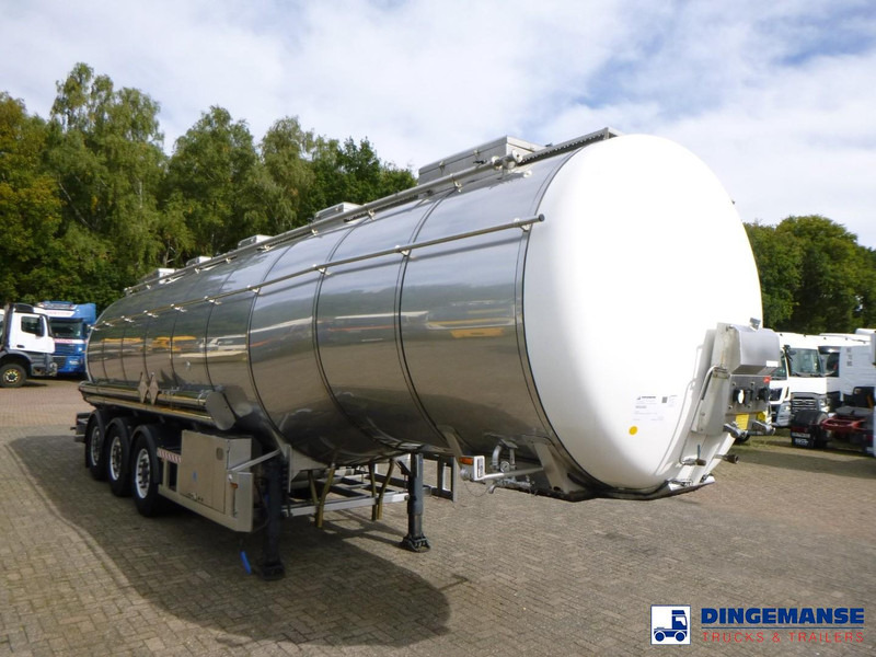 Parcisa Chemical tank inox L4BH 37.5 / 1 comp - Tank semi-trailer: picture 2 Parcisa Chemical tank inox L4BH 37.5 / 1 comp - Tank semi-trailer: picture 2
