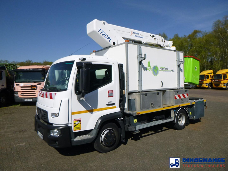 Renault D 7.5 4x2 France Elevateur manlift 172 CPL - Telescopic boom: picture 1 Renault D 7.5 4x2 France Elevateur manlift 172 CPL - Telescopic boom: picture 1