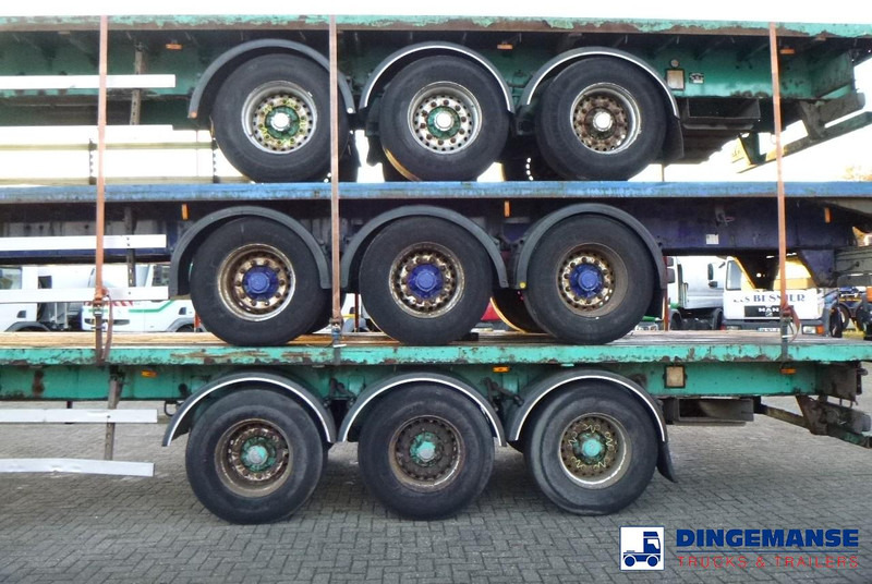 SDC Stack - 3 x platform trailer 13.6 m / 39 t - Dropside/ Flatbed semi-trailer: picture 5 SDC Stack - 3 x platform trailer 13.6 m / 39 t - Dropside/ Flatbed semi-trailer: picture 5