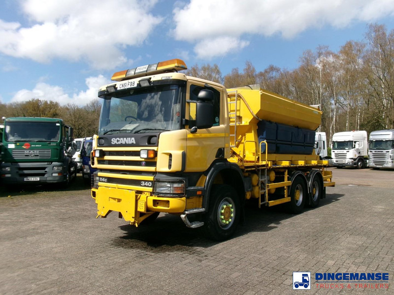 Scania P114-340 CB 6X6 RHD gritter / snow plough - Snow removal vehicle: picture 1 Scania P114-340 CB 6X6 RHD gritter / snow plough - Snow removal vehicle: picture 1