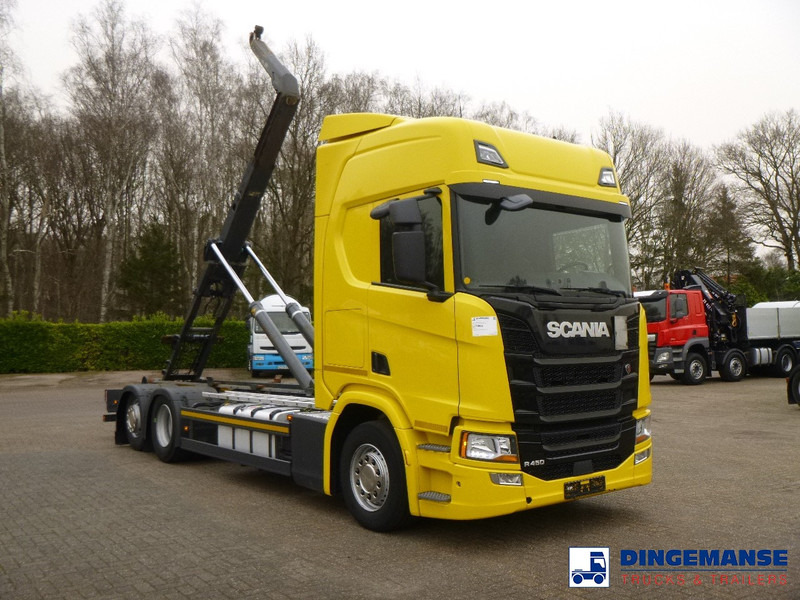 Scania R450 6x2 Euro 6C + Retarder + Meiller container hook 18.000 kg - Hook lift truck: picture 2 Scania R450 6x2 Euro 6C + Retarder + Meiller container hook 18.000 kg - Hook lift truck: picture 2