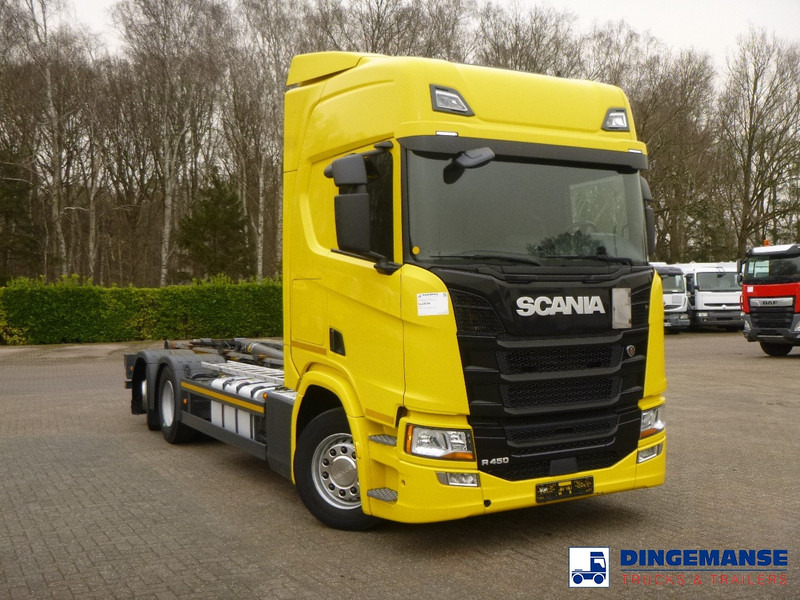 Scania R450 6x2 Euro 6C + Retarder + Meiller container hook 18.000 kg - Hook lift truck: picture 5 Scania R450 6x2 Euro 6C + Retarder + Meiller container hook 18.000 kg - Hook lift truck: picture 5