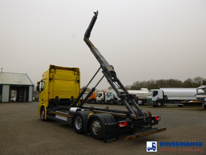 Scania R450 6x2 Euro 6C + Retarder + Meiller container hook 18.000 kg - Hook lift truck: picture 4 Scania R450 6x2 Euro 6C + Retarder + Meiller container hook 18.000 kg - Hook lift truck: picture 4