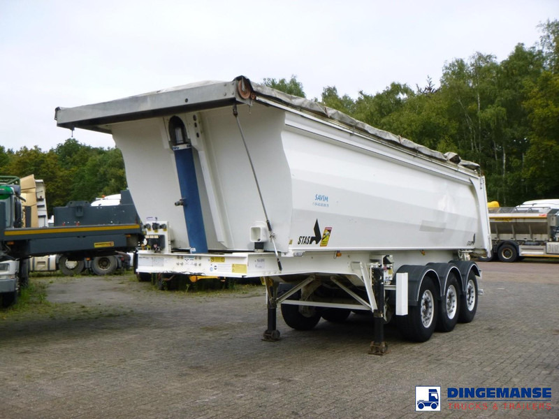 Stas Tipper trailer alu 25.5 m3 + tarpaulin - Tipper semi-trailer: picture 1 Stas Tipper trailer alu 25.5 m3 + tarpaulin - Tipper semi-trailer: picture 1