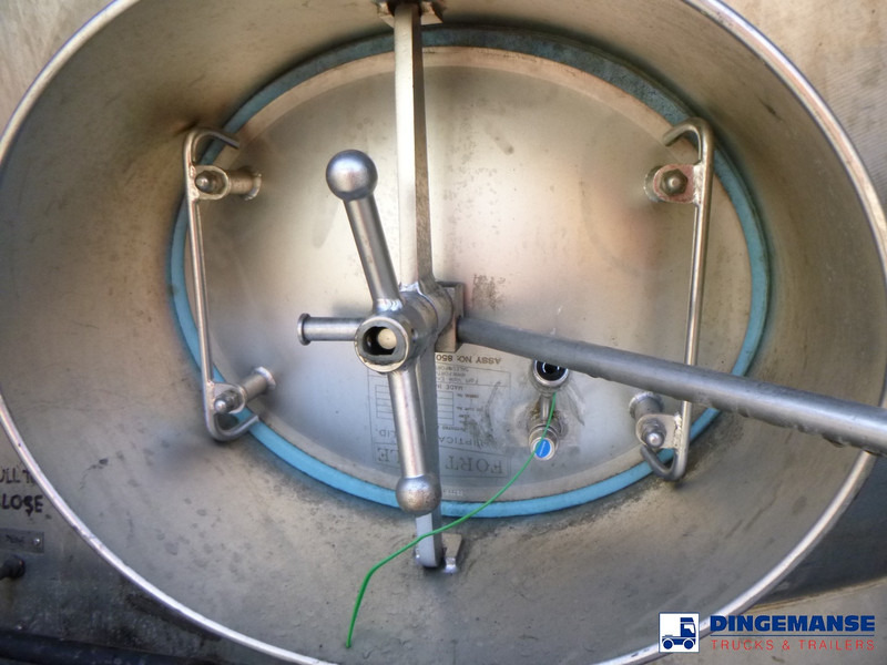 Tank semi-trailer TCL Food tank inox 30 m3 / 1 comp + pump: picture 16