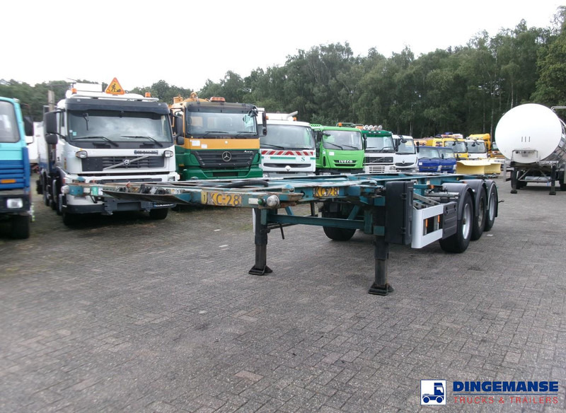 Van Hool 3-axle container chassis 20,30 ft. - Container transporter/ Swap body semi-trailer: picture 1 Van Hool 3-axle container chassis 20,30 ft. - Container transporter/ Swap body semi-trailer: picture 1