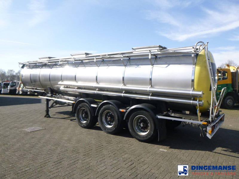 Van Hool Chemical tank inox 24 m3 / 1 comp - Tank semi-trailer: picture 3 Van Hool Chemical tank inox 24 m3 / 1 comp - Tank semi-trailer: picture 3