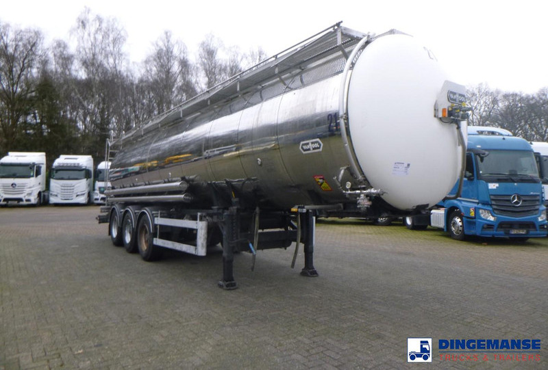Van Hool Chemical tank inox 30 m3 / 3 comp - Tank semi-trailer: picture 2 Van Hool Chemical tank inox 30 m3 / 3 comp - Tank semi-trailer: picture 2