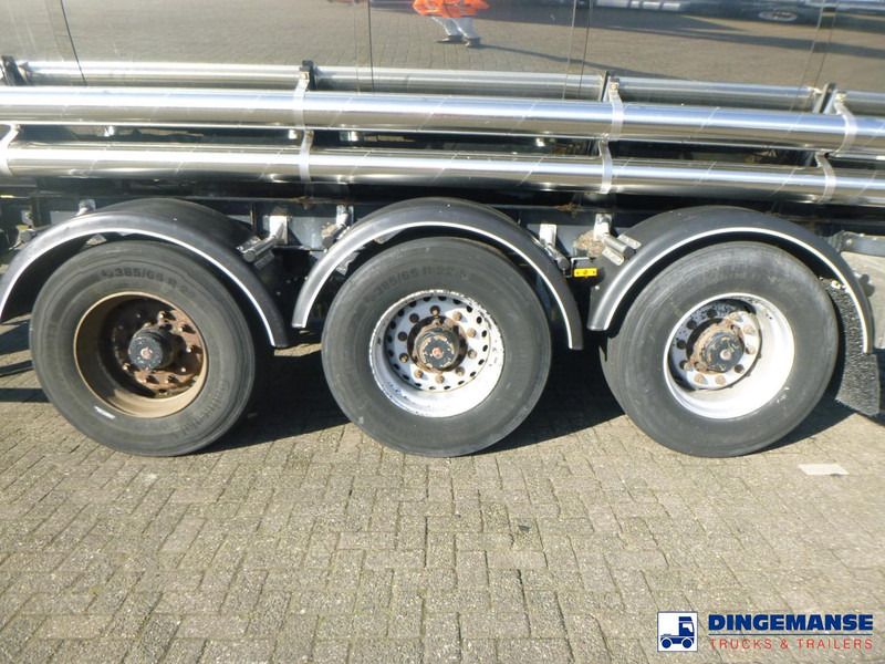 Van Hool Chemical tank inox 30 m3 / 3 comp - Tank semi-trailer: picture 5 Van Hool Chemical tank inox 30 m3 / 3 comp - Tank semi-trailer: picture 5