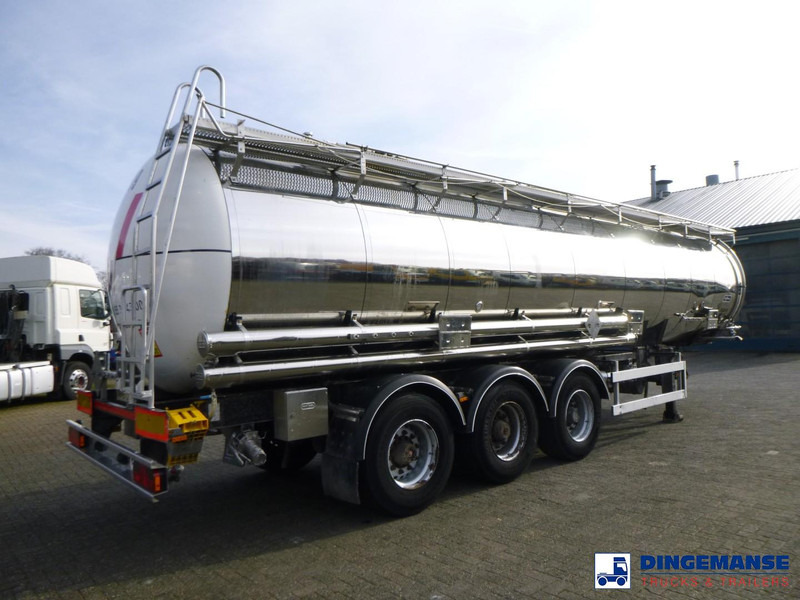Van Hool Chemical tank inox 30 m3 / 3 comp - Tank semi-trailer: picture 4 Van Hool Chemical tank inox 30 m3 / 3 comp - Tank semi-trailer: picture 4